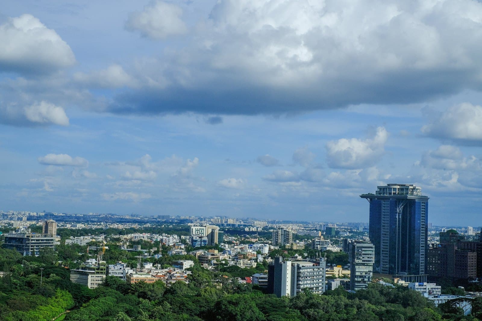 Bangalore skyline